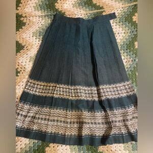 Vintage Handmade German wool skirt